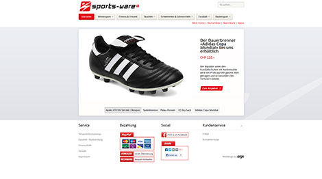 blog sports ware.ch online shop