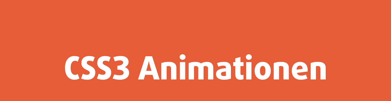 1 css3 animationen