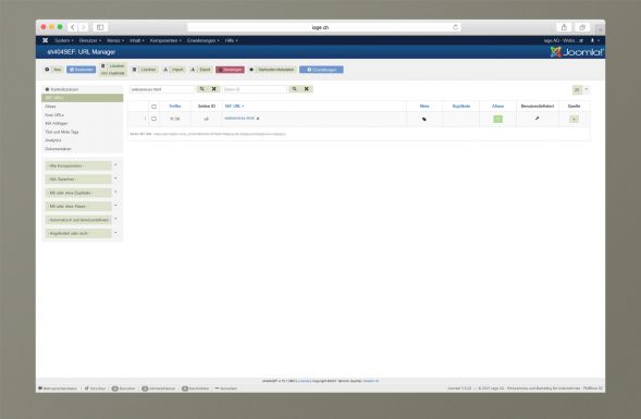 SEO für Joomla Webseite - Vorteile von Plugin sh404SEF